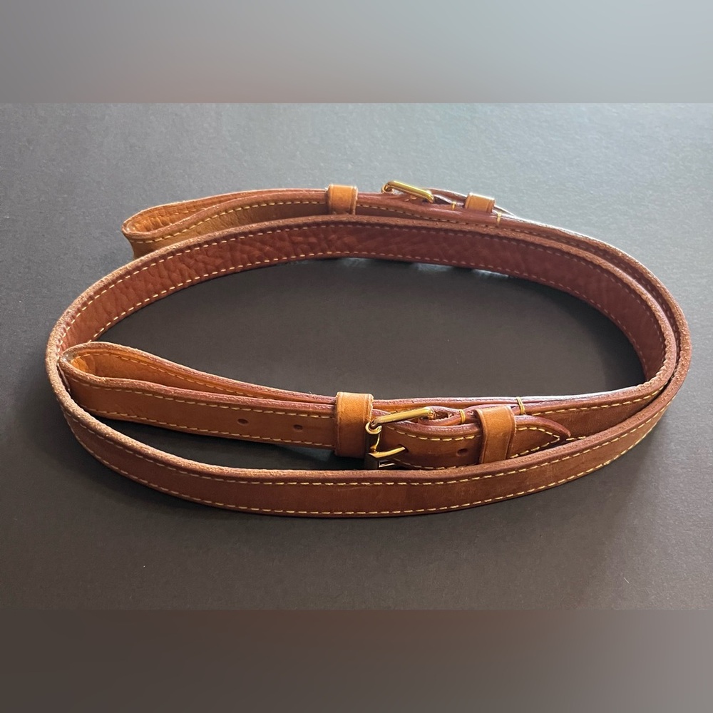 Authentic Louis Vuitton Noe bb vachetta crossbody strap